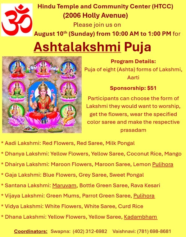 Ashtalakshmi Pooja
